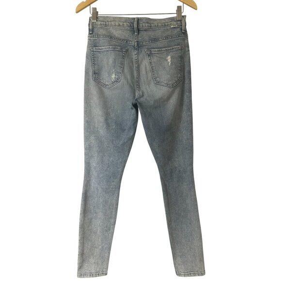 Mother The Super Swooner High Rise Jeans 28 Out With The Old In With The New - Picture 7 of 16